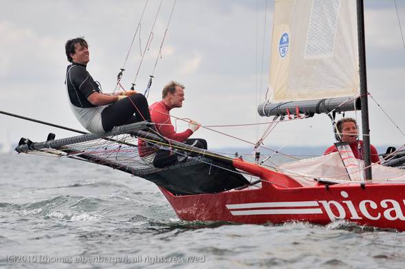 парусные новости, гран при германии в классе яхт 18ft skiff